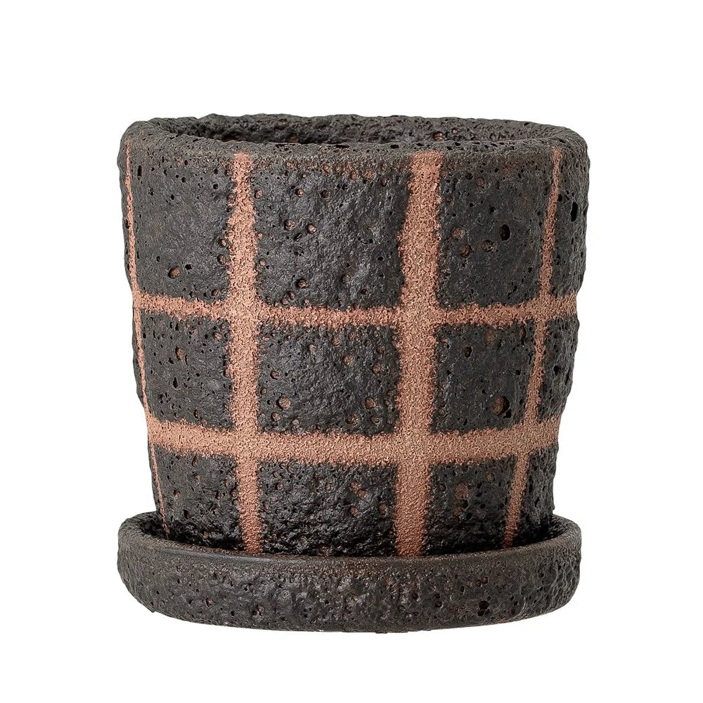 Nami Deco Flowerpot with Saucer