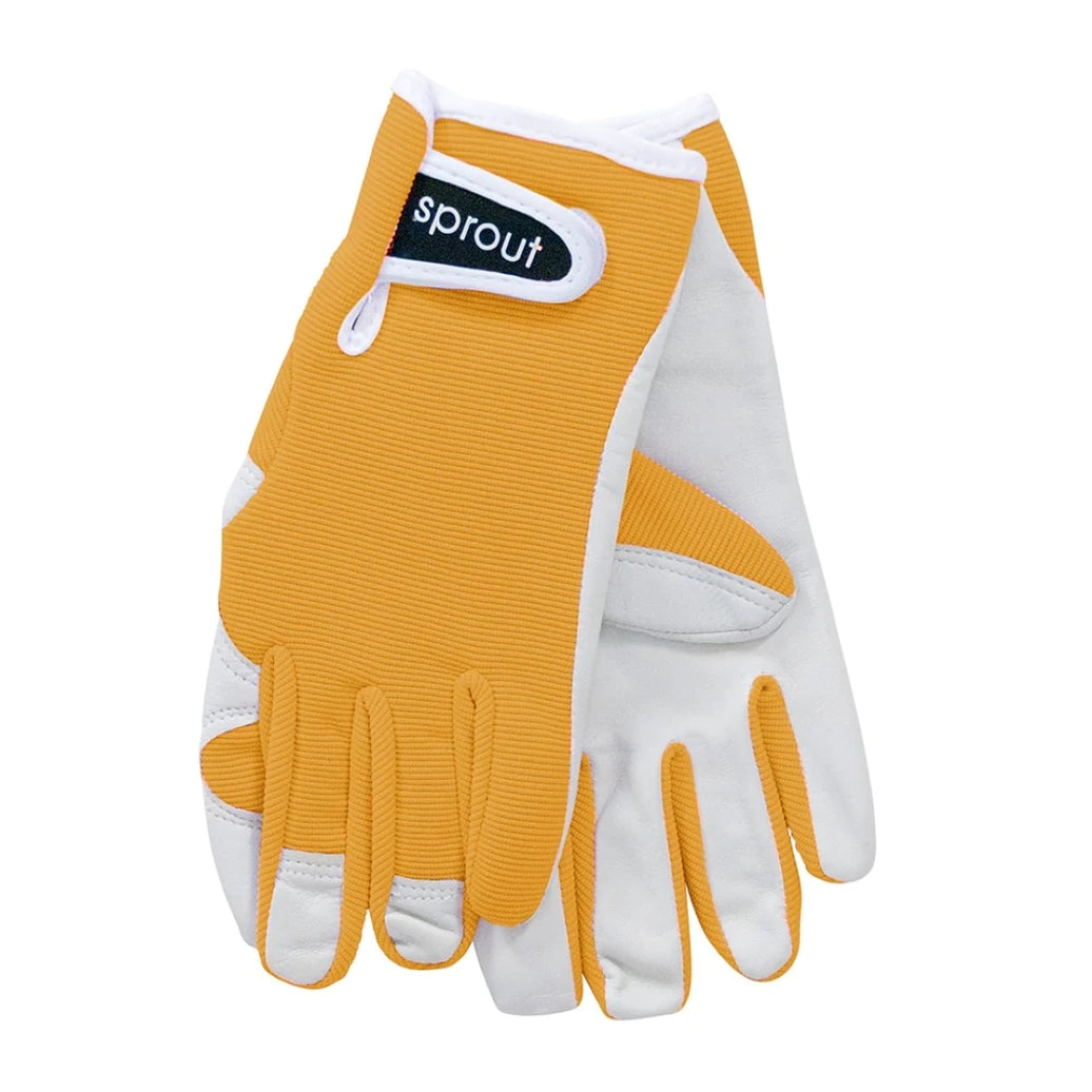 Sprout Goatskin Gloves - Mustard