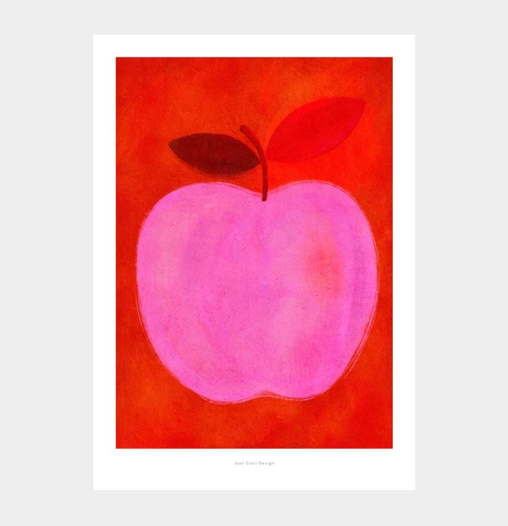 Apple - A4 Wall Art Print
