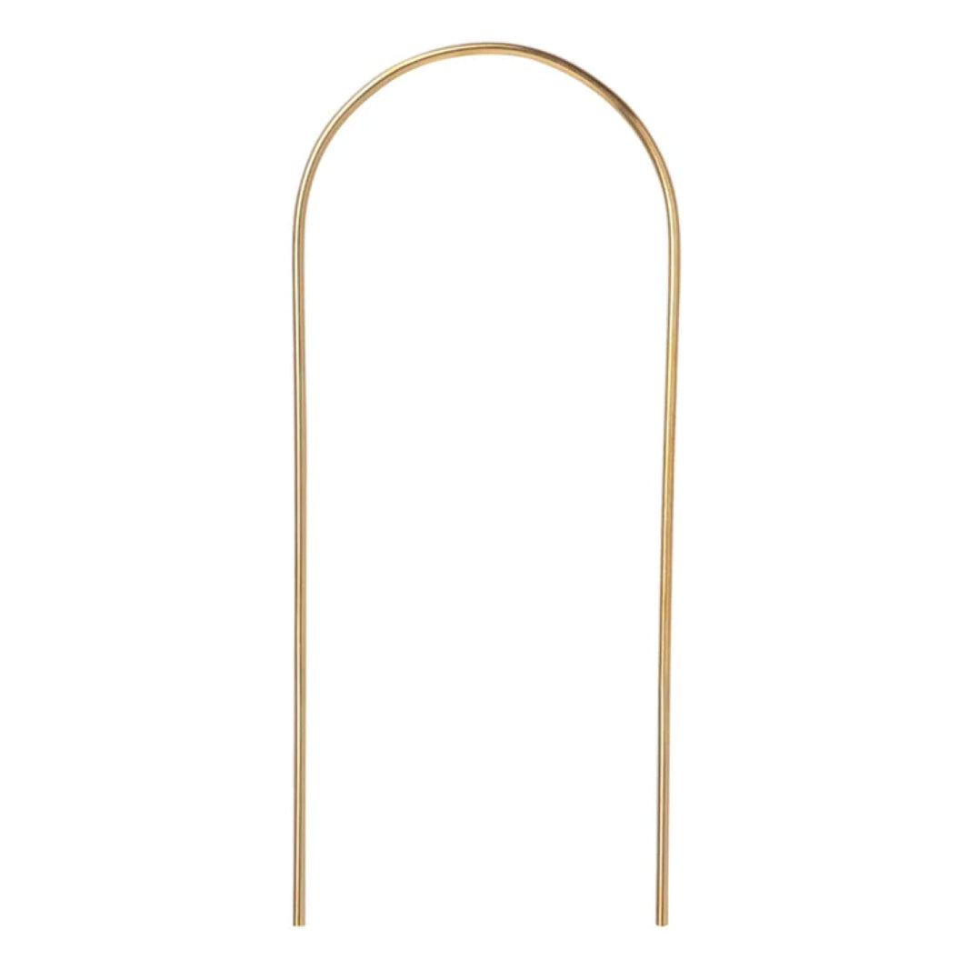 Arch Brass Plant Stake