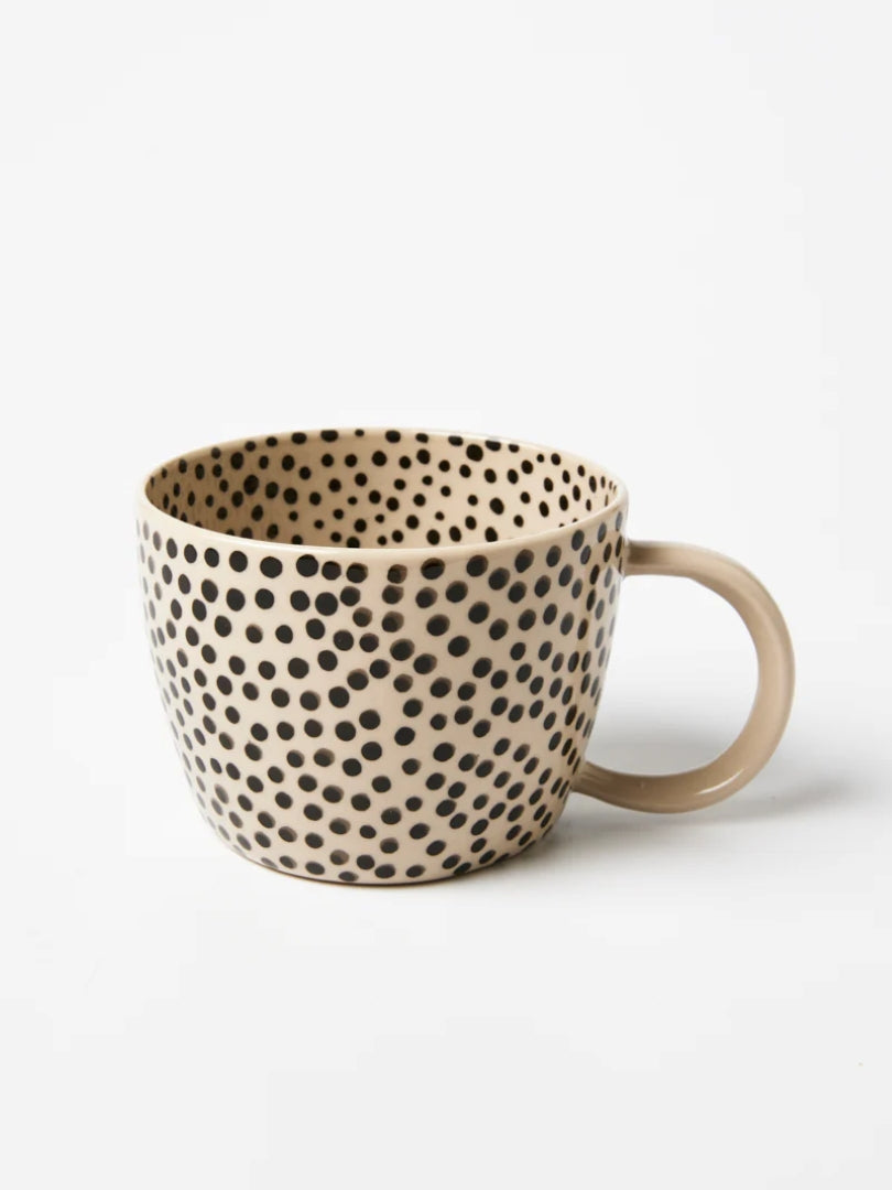 Black Sprinkle Mug