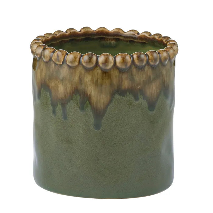 Emerson Ceramic Pot Olive