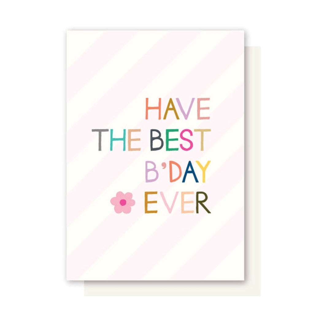 Best Birthday Greeting Card