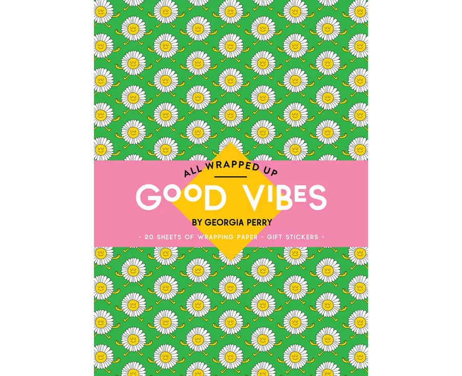 Good Vibes Wrapping Paper Book