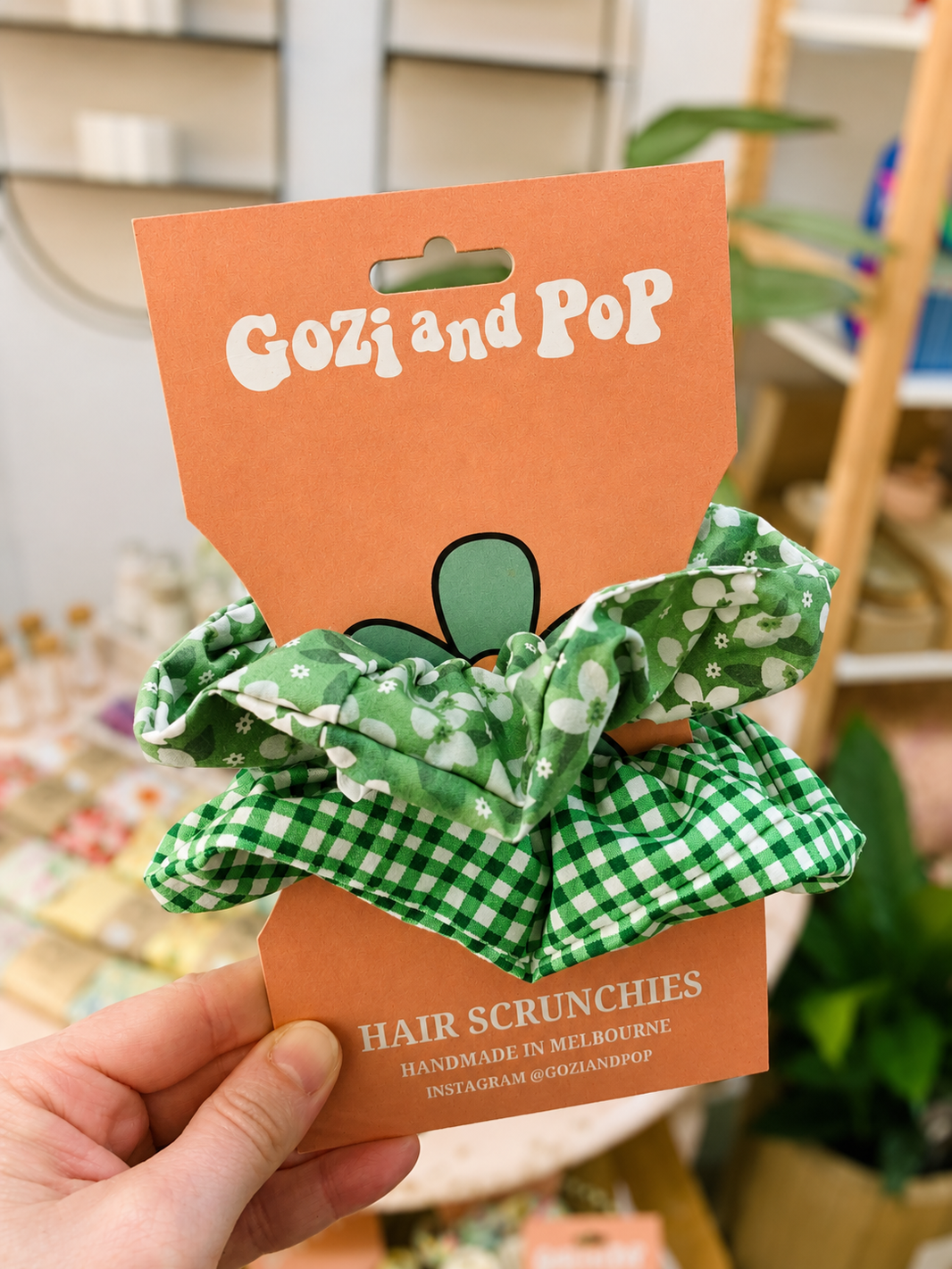 Scrunchie Set - Greens