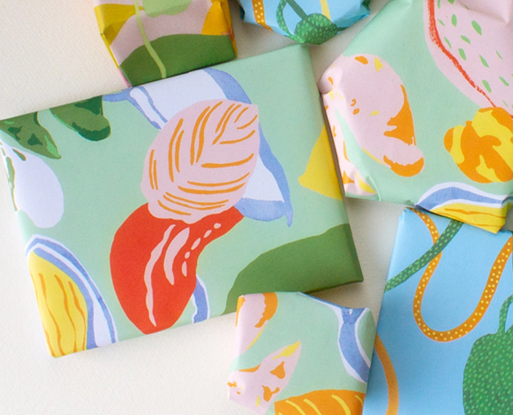 Pizazz Plants Wrapping Paper