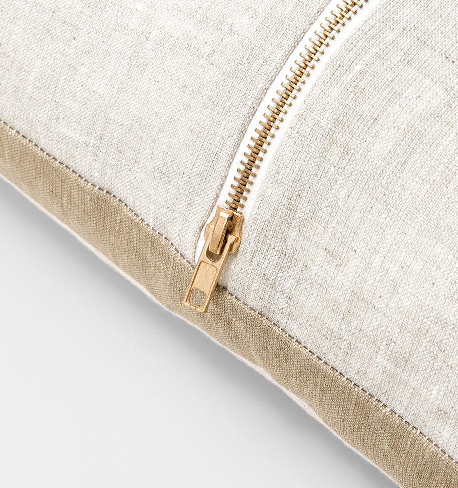 Stripe Fawn Square Cushion