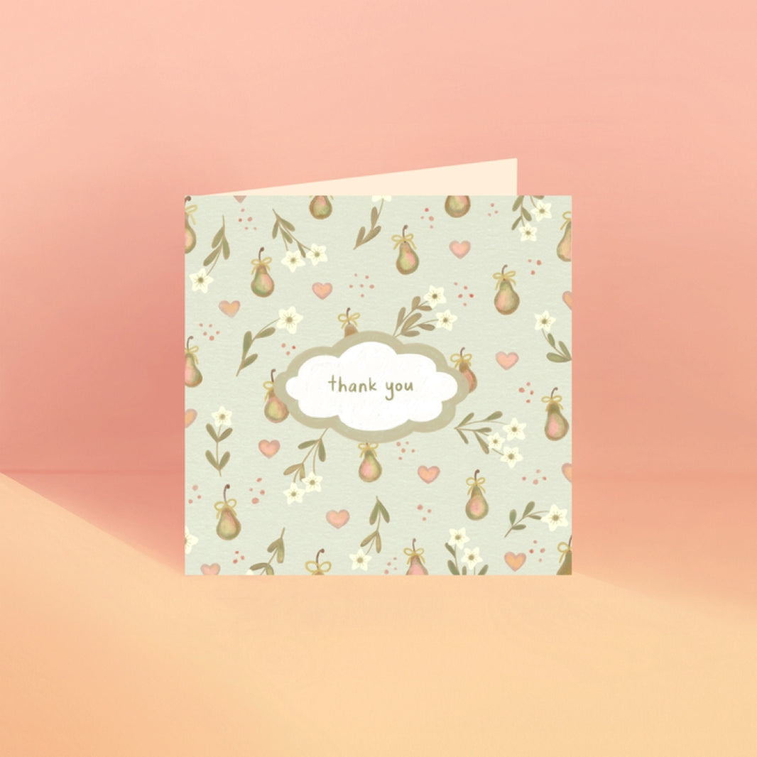 Thank You Greeting Card