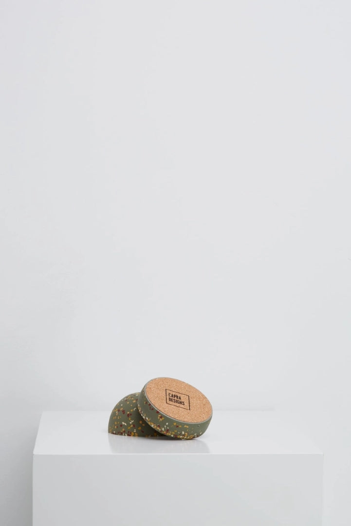 Terrazzo Dome Keepsake Box - Agave