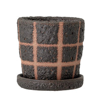 Nami Deco Flowerpot with Saucer