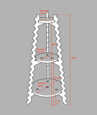 Threezy Plant Stand- Saffron