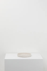 Speckled Tray White w/ Clay Speckle Medium