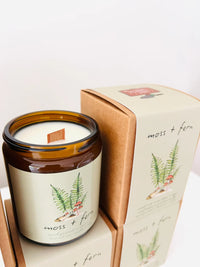 Moss & Fern Coconut Soy Candle
