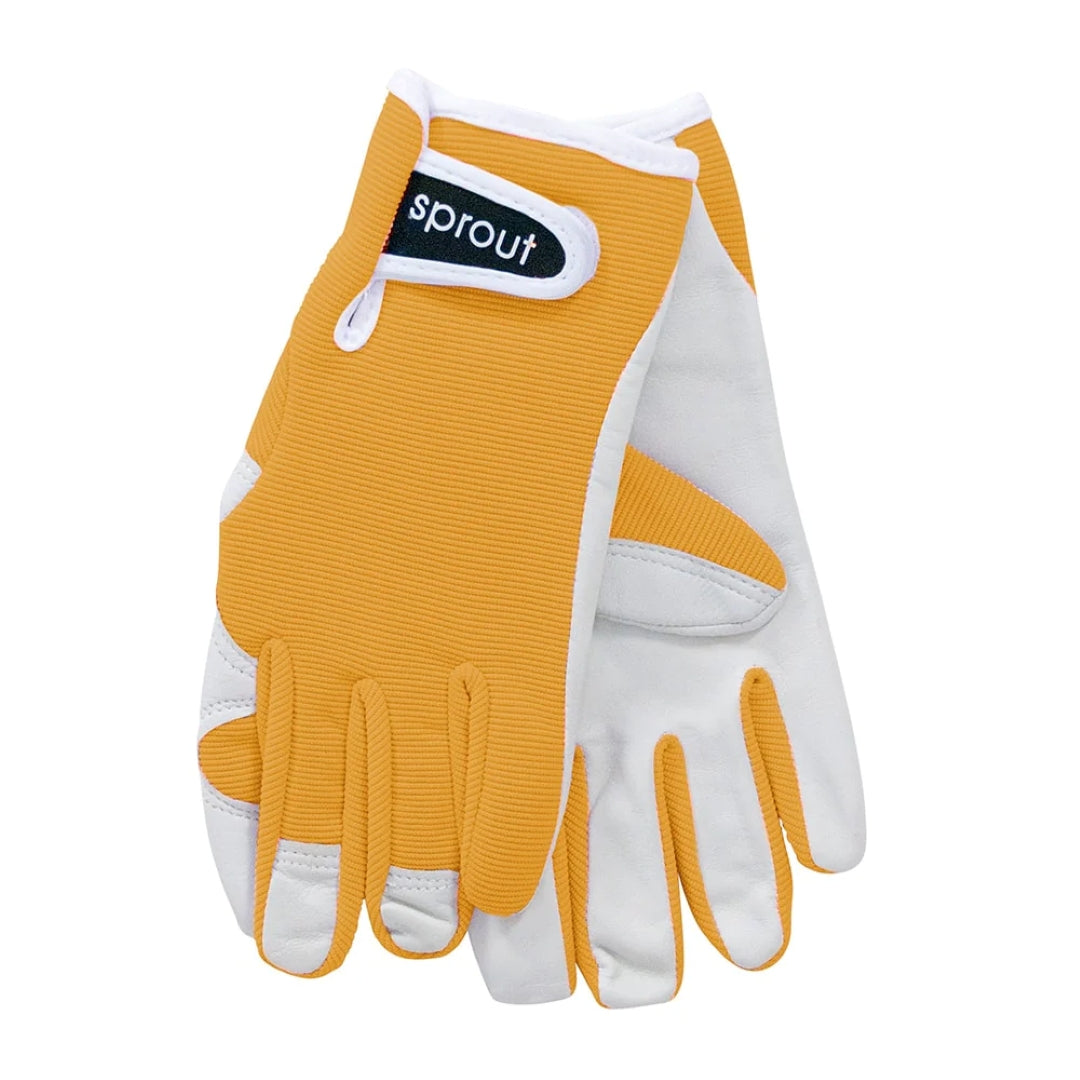 Sprout Goatskin Gloves - Mustard