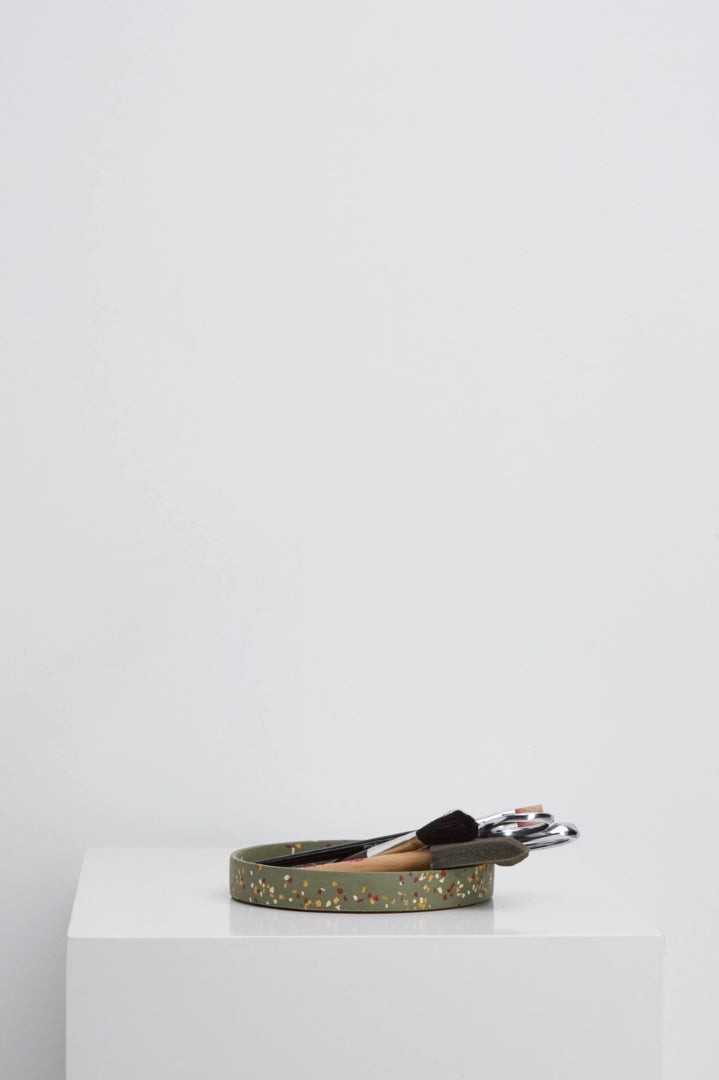 Terrazzo Medium Tray - Agave