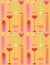 Wrap: Happy Hour Wrapping Paper Book