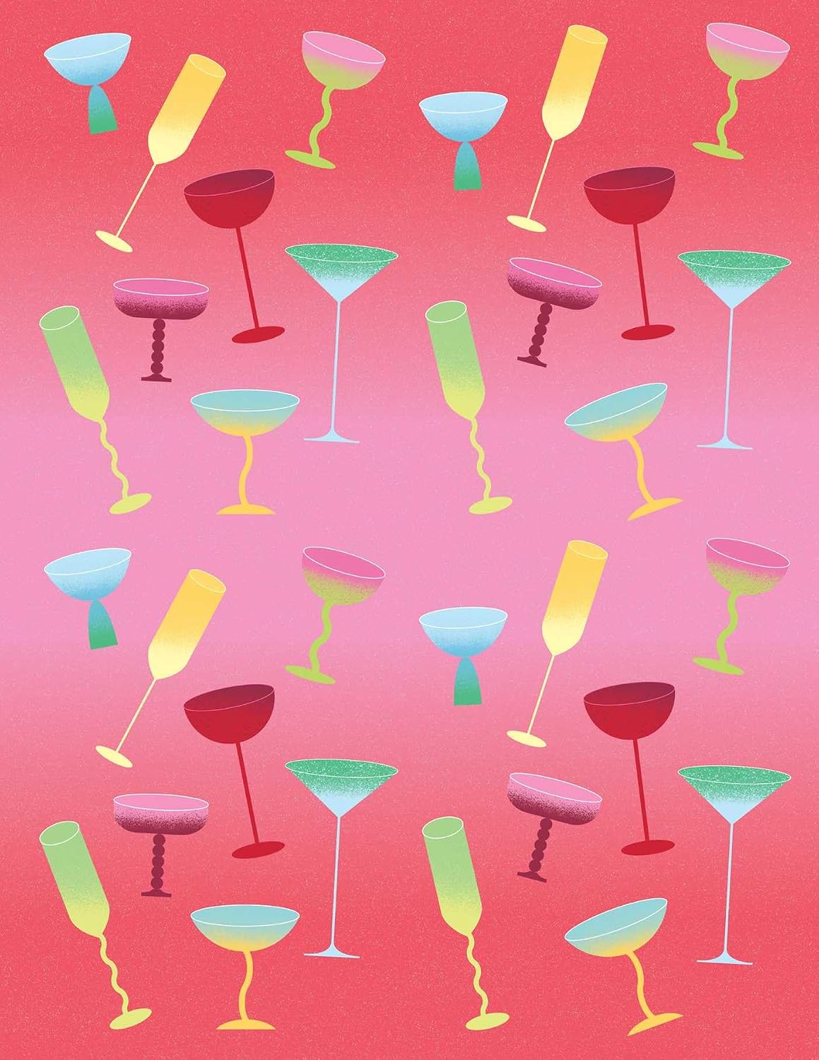 Wrap: Happy Hour Wrapping Paper Book