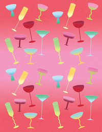 Wrap: Happy Hour Wrapping Paper Book