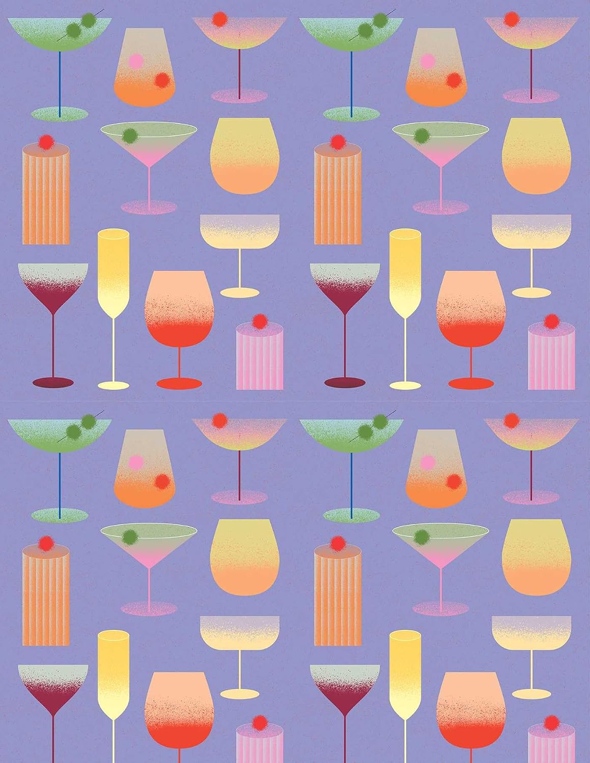 Wrap: Happy Hour Wrapping Paper Book