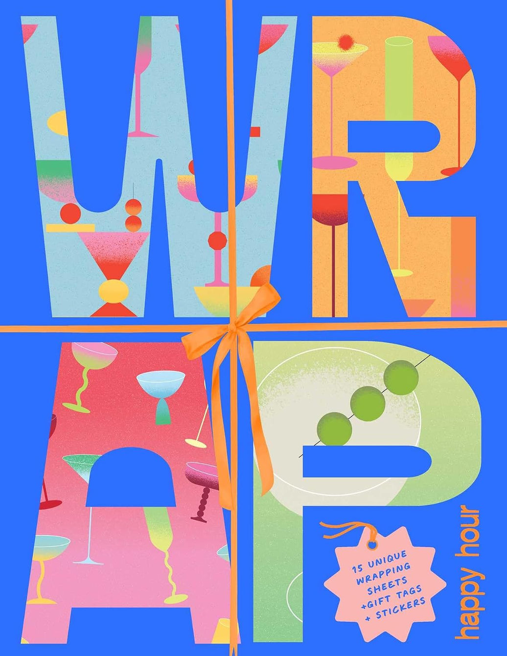Wrap: Happy Hour Wrapping Paper Book