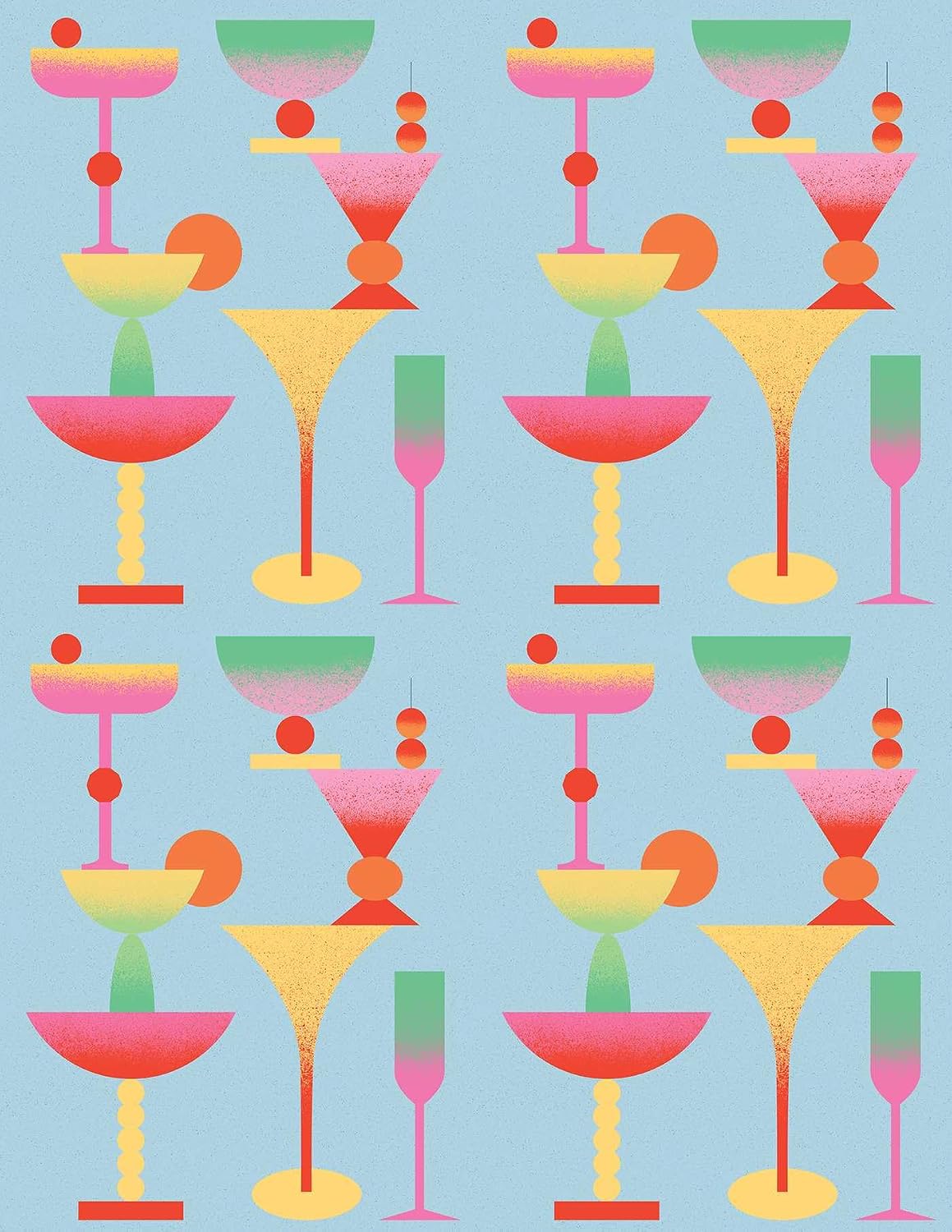 Wrap: Happy Hour Wrapping Paper Book