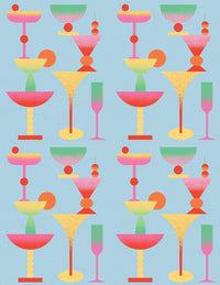 Wrap: Happy Hour Wrapping Paper Book