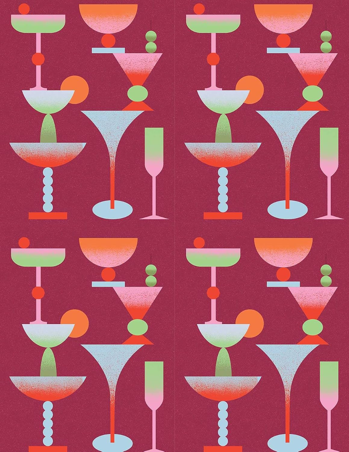 Wrap: Happy Hour Wrapping Paper Book