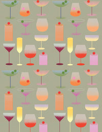 Wrap: Happy Hour Wrapping Paper Book