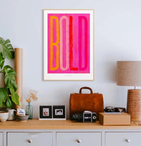 Bold - A4 Wall Art Print