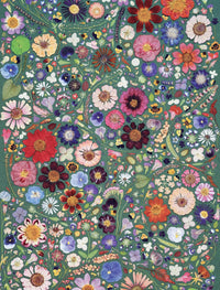 Beautiful Blooms Wrapping Paper Book