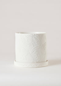 Callista Plant Pot White