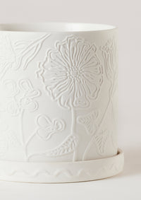 Callista Plant Pot White