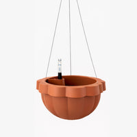 Poppy Self Watering Hanging Planter - Clay