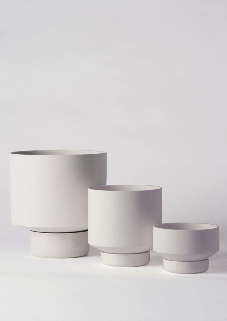 Collectors Gro Pots Light Grey