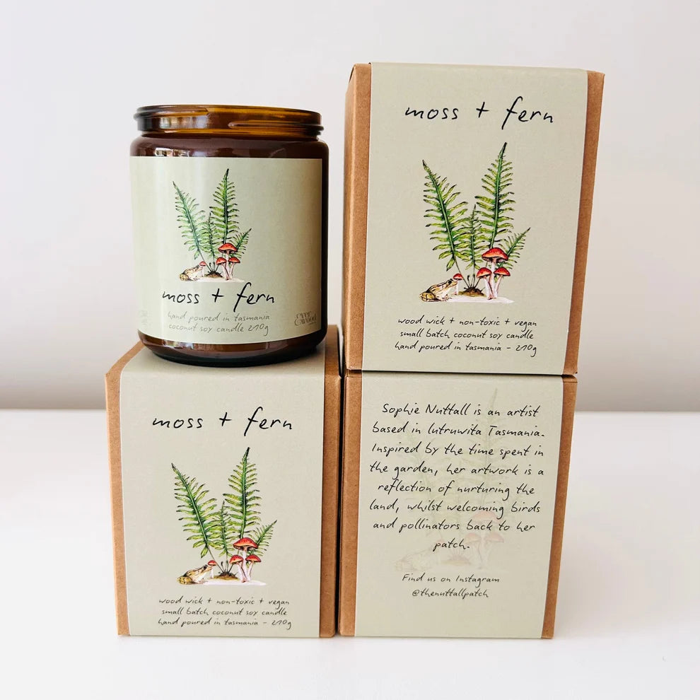Moss & Fern Coconut Soy Candle
