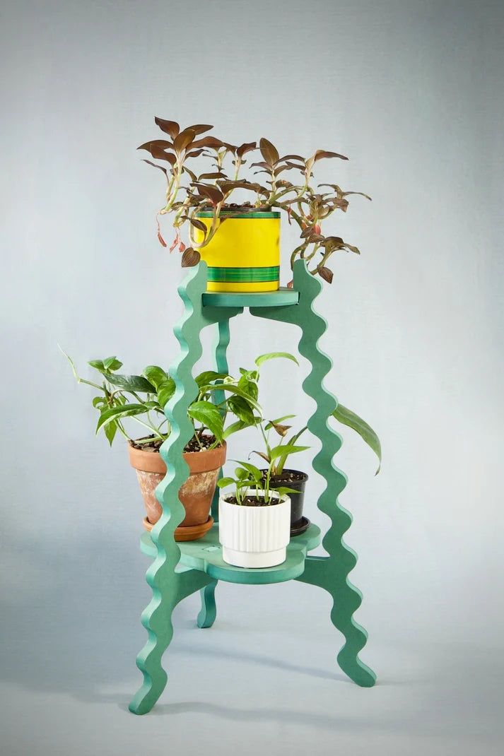 Two-Up Plant Stand - Sage