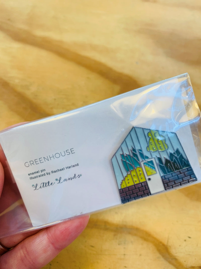Greenhouse Enamel Pin