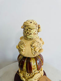 Banksia Seed Pod Ceramic Sculpture