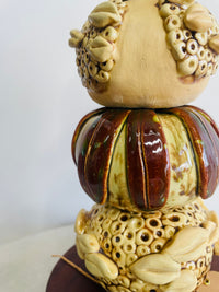 Banksia Seed Pod Ceramic Sculpture