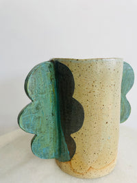 Winged Ceramic Vase