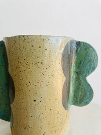Winged Ceramic Vase