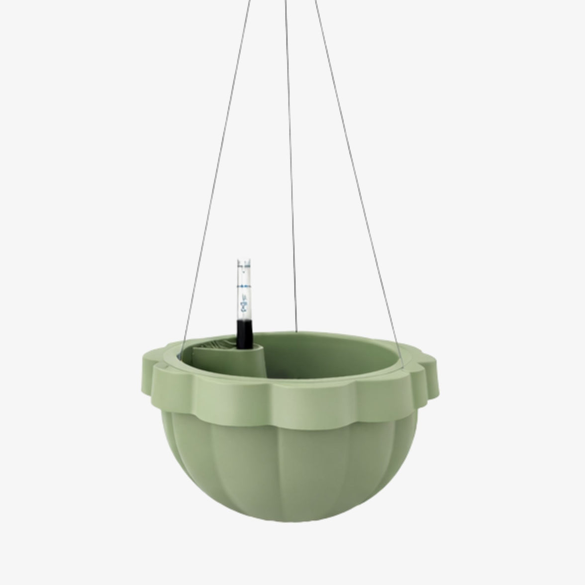 Poppy Self Watering Hanging Planter - Jade