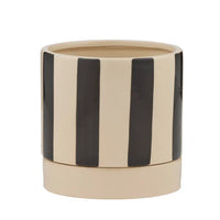 Tyra Ceramic Pot with Saucer