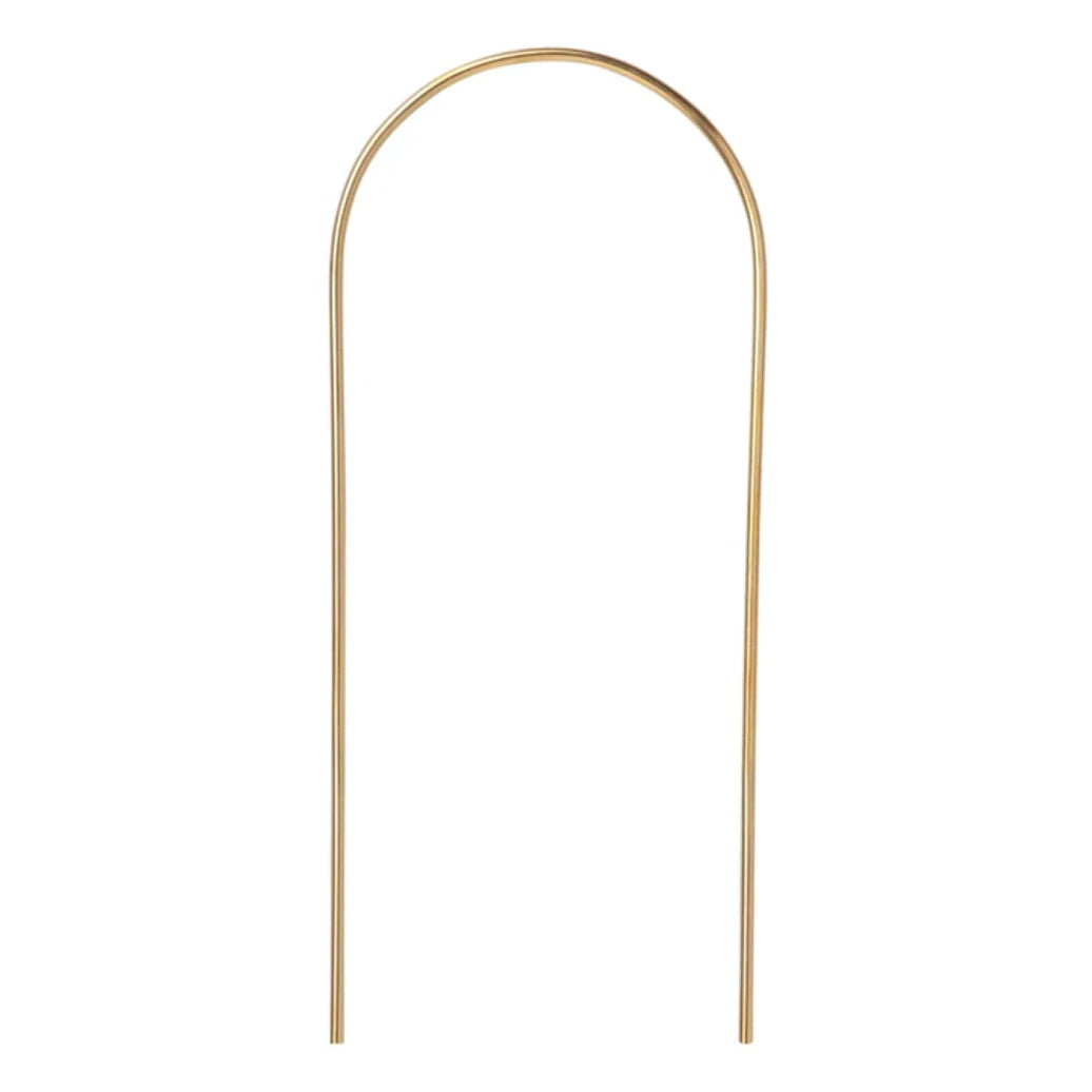 Arch Brass Plant Stake