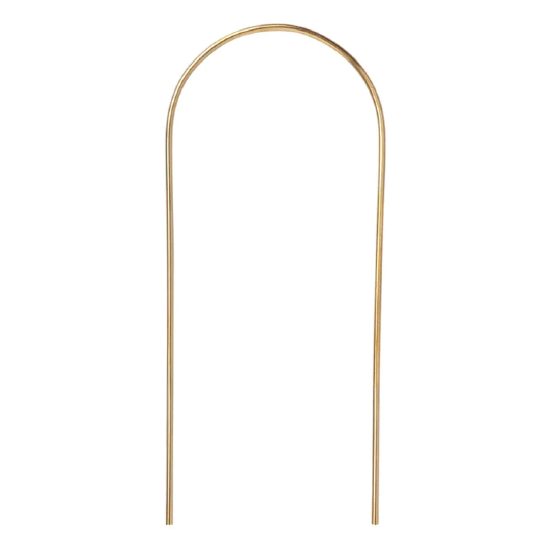 Arch Brass Plant Stake