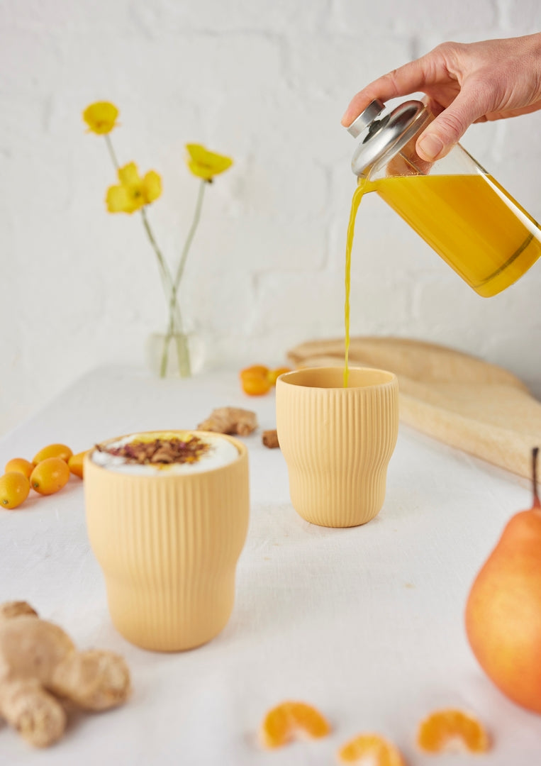 Pigment Latte Cups - Turmeric (set 2)