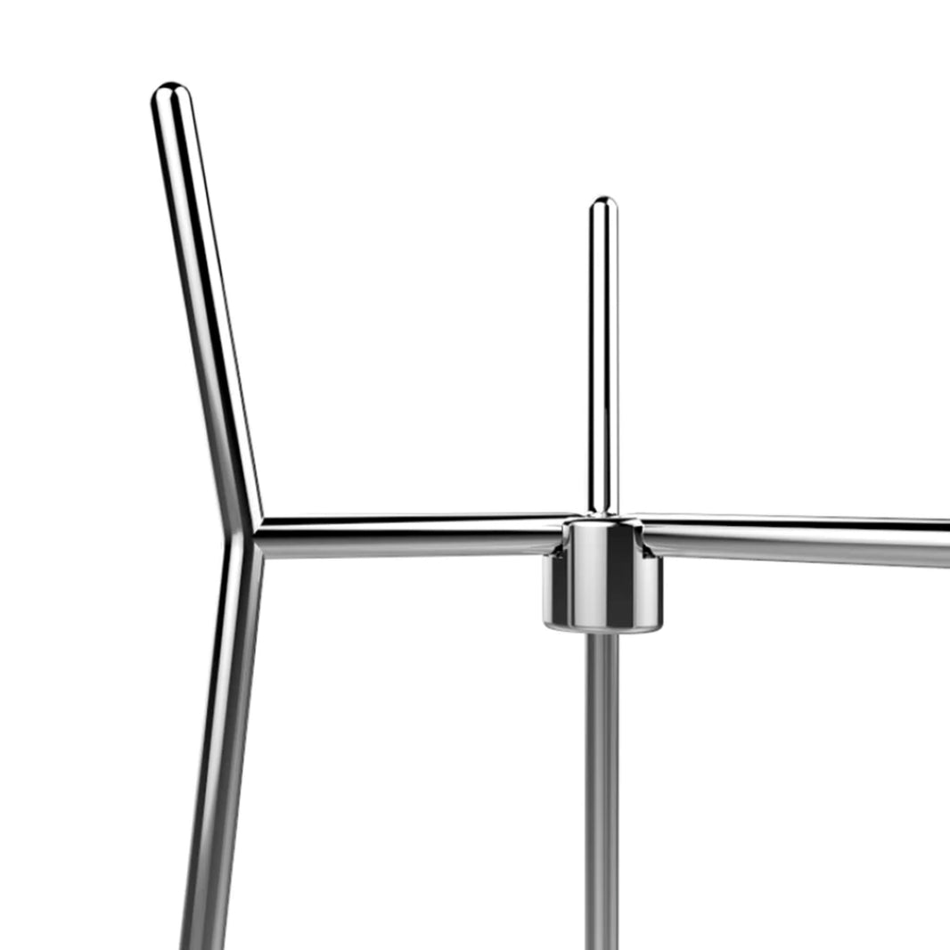 Wire Chrome Plant Stand Small