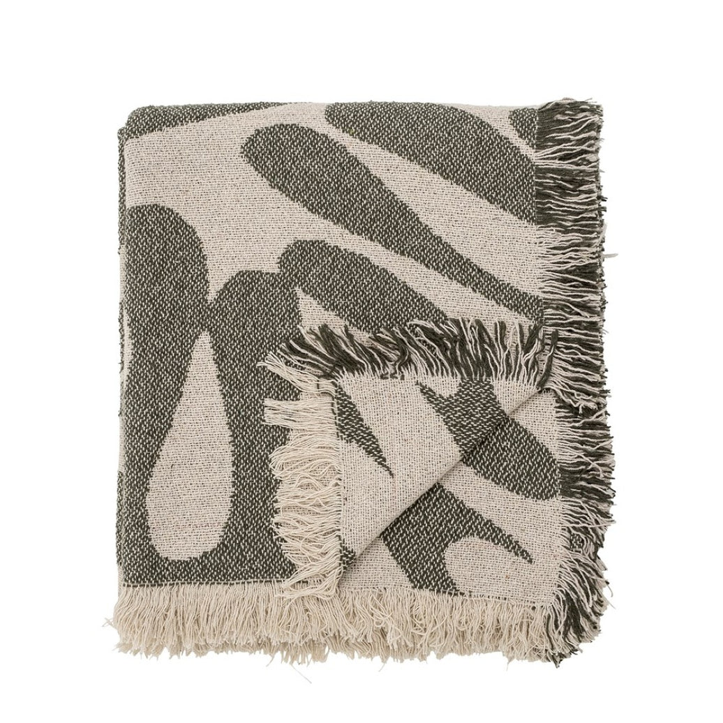 Alk - Throw Green, Recycled Cotton