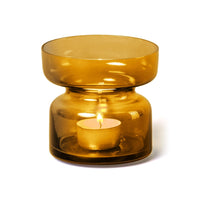 Copenhagen Candle Holder - Amber