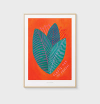 Plants Are My Friends - A4 Wall Print